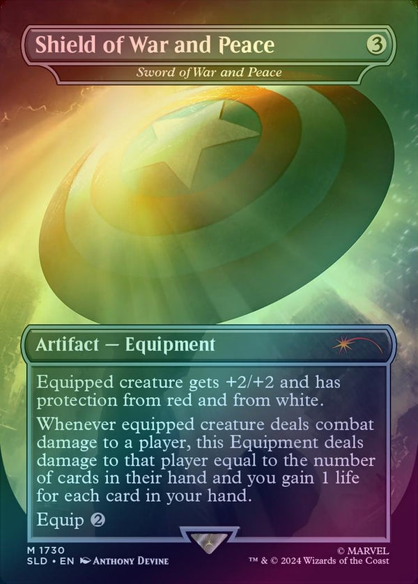 Sword of War and Peace - Marvel's Captain America (Foil) (SLD)
