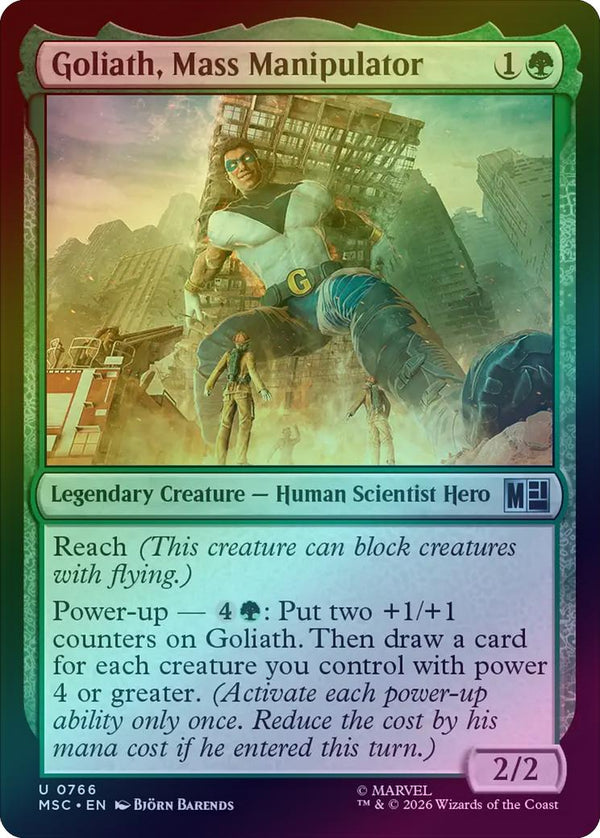 Goliath, Mass Manipulator (Foil) (MSC)
