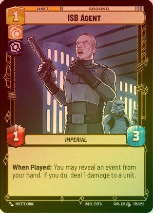 ISB Agent - 176/252 - Common (Foil)