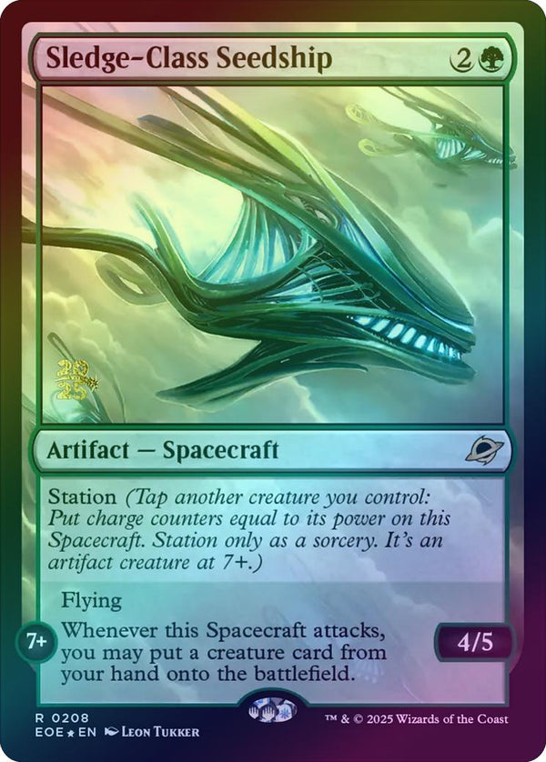 Sledge-Class Seedship - Prerelease Promo (Foil) (PEOE)