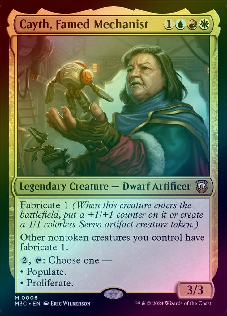 401 Games Canada - Cayth, Famed Mechanist (Foil) (M3C)