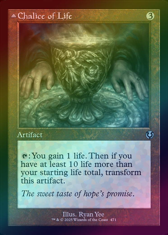Chalice of Life // Chalice of Death - Retro Frame (Foil) (INR)