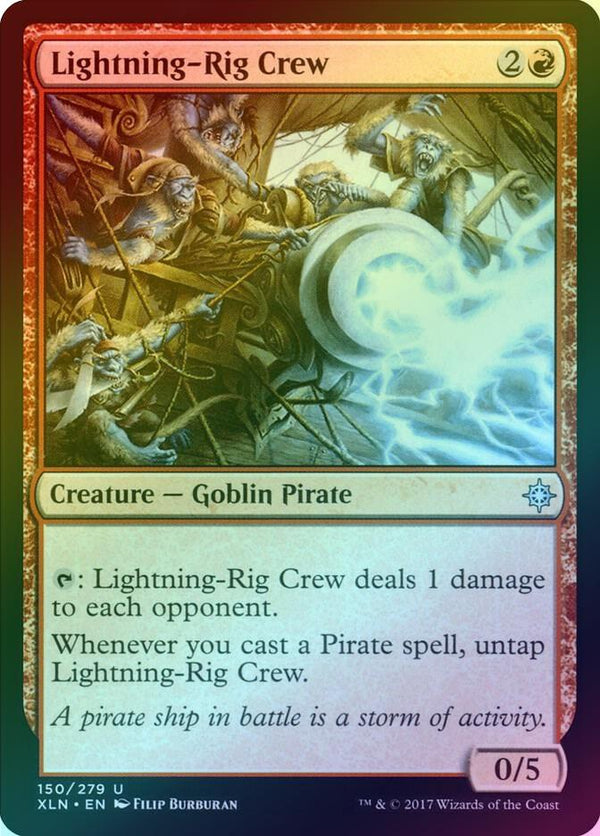 Lightning-Rig Crew (Foil) (XLN)