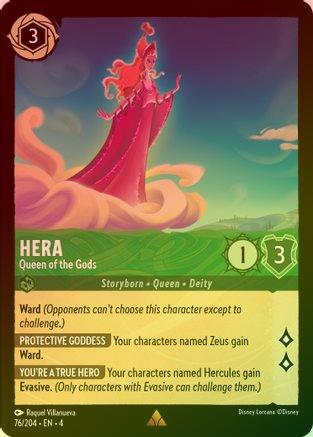 Hera (Queen of the Gods) - 76/204 - Rare (Foil)