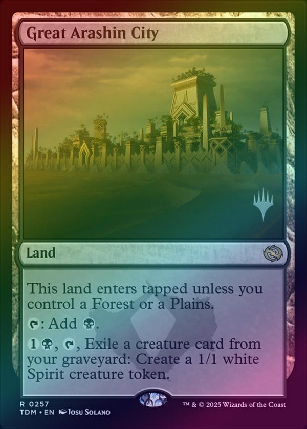 Great Arashin City - Promo Pack (Foil) (PTDM)