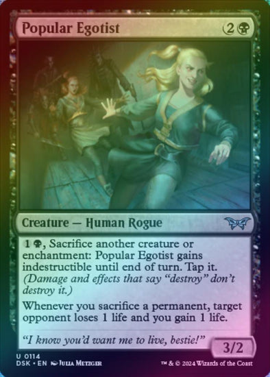 Popular Egotist (Foil) (DSK)