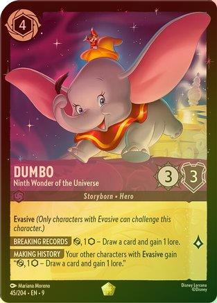 Dumbo (Ninth Wonder of the Universe) - 45/204 - Legendary (Foil)