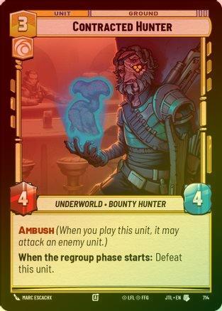 Contracted Hunter - 714 - Uncommon (Foil)