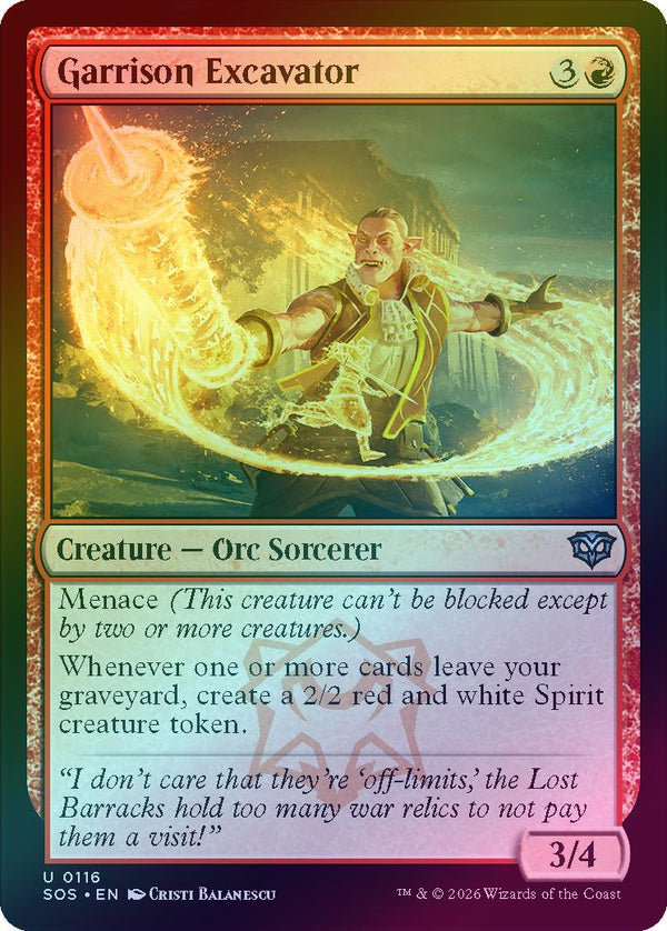 Garrison Excavator (Foil) (SOS)
