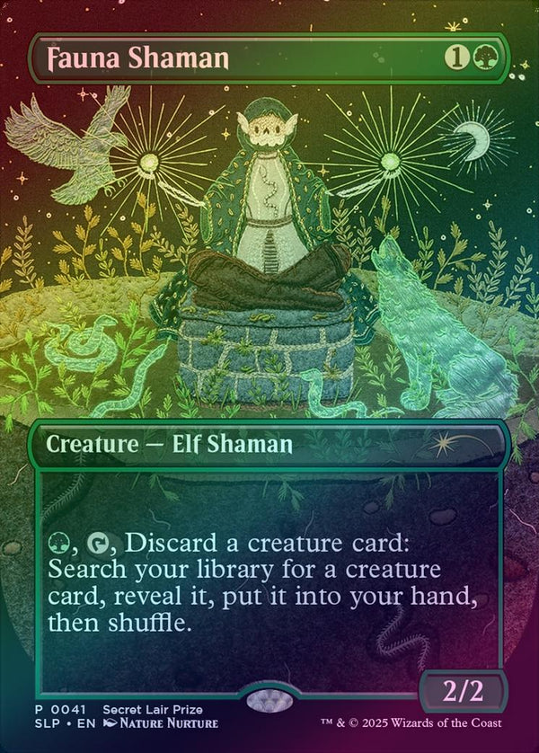 Fauna Shaman - Borderless (Foil) (SLP)