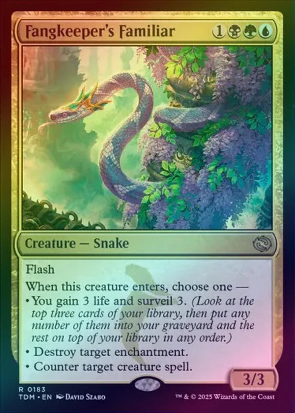 Fangkeeper's Familiar (Foil) (TDM)