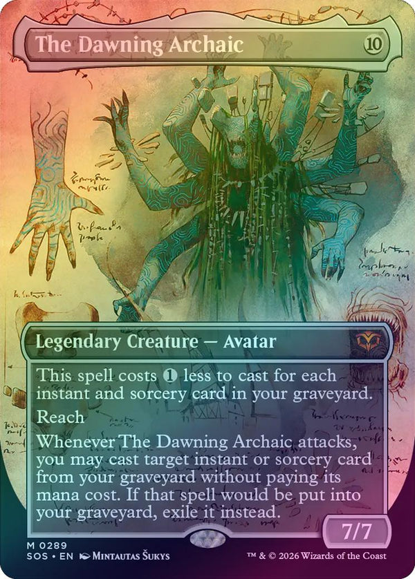 The Dawning Archaic - Borderless (Foil) (SOS)