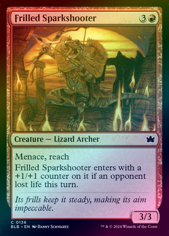 Frilled Sparkshooter (Foil) (BLB)