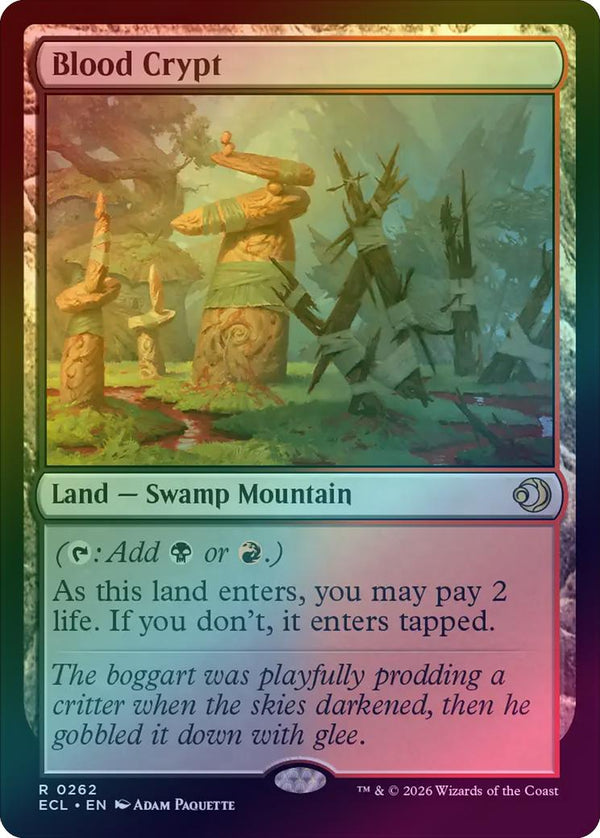 Blood Crypt (Foil) (ECL)