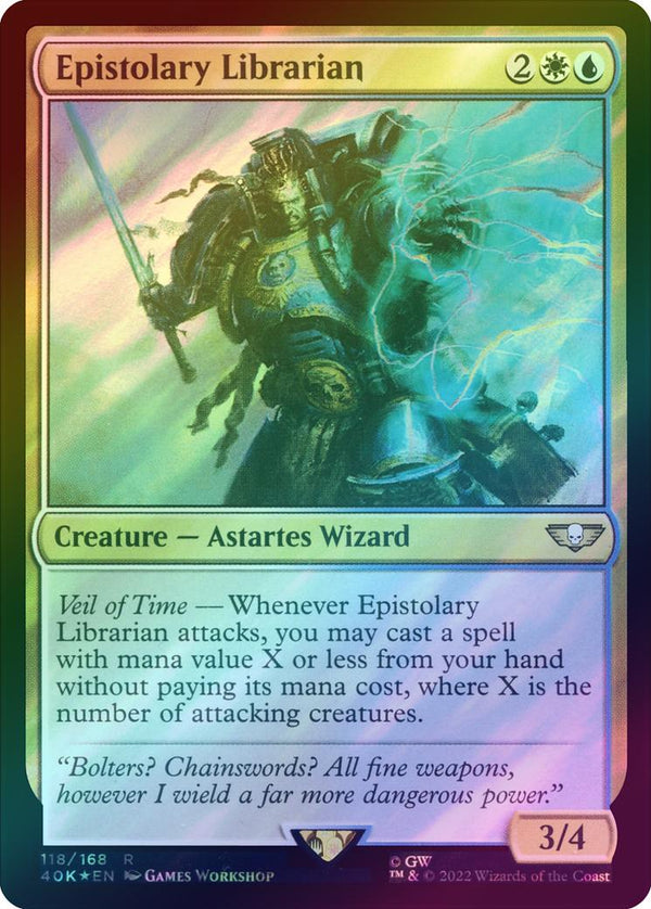 Epistolary Librarian (Surge Foil) (40K)