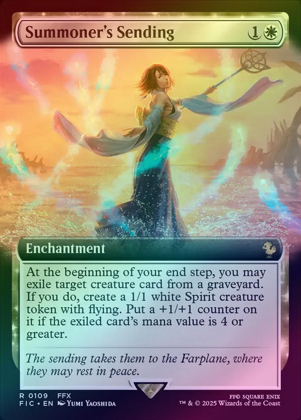 Summoner's Sending - Extended Art (Foil) (FIC)