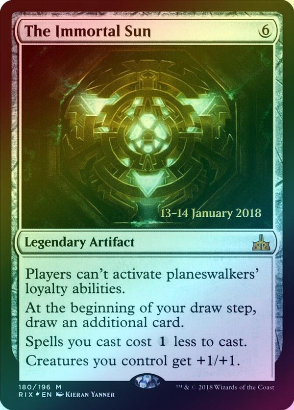 The Immortal Sun - Prerelease Promo (Foil) (PRIX)
