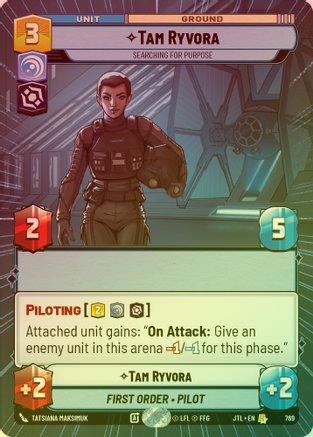 Tam Ryvora - Searching For Purpose (Hyperspace) - 769 - Rare (Foil)