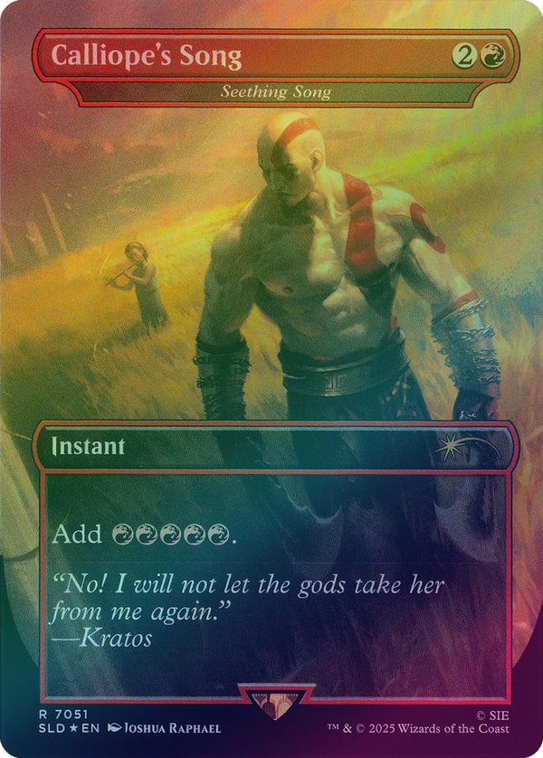 Calliope's Song // Seething Song - God Of War: Greek (Foil) (SLD)