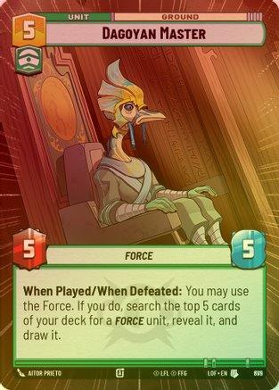 Dagoyan Master (Hyperspace) - 855 - Uncommon (Foil)