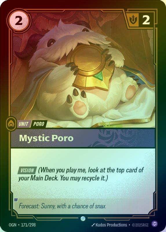 Mystic Poro - 171/298 - Common (Foil)