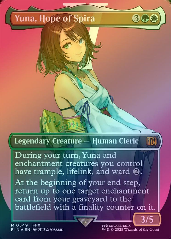 401 Games Canada - Yuna, Hope of Spira - Borderless (Surge Foil) (FIN)
