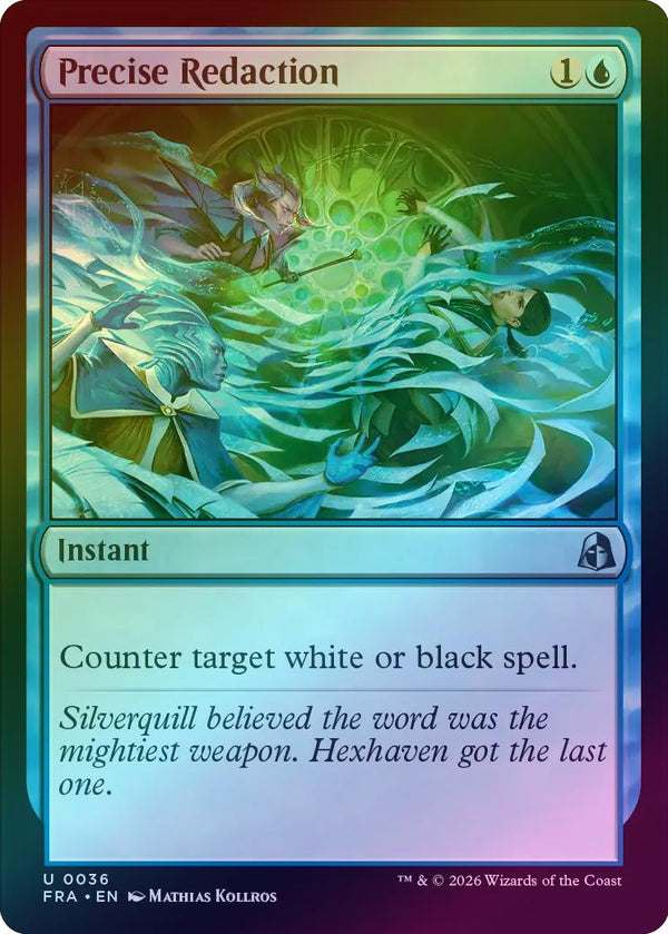 Precise Redaction (Foil) (FRA)