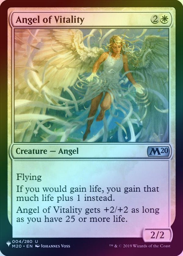 Angel of Vitality - M20 Reprint (Foil) (PLST)