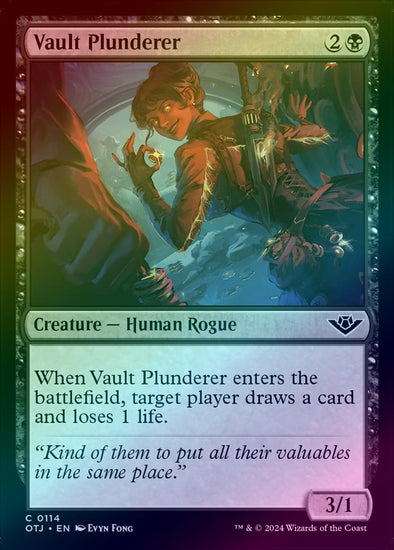 Vault Plunderer (Foil) (OTJ)