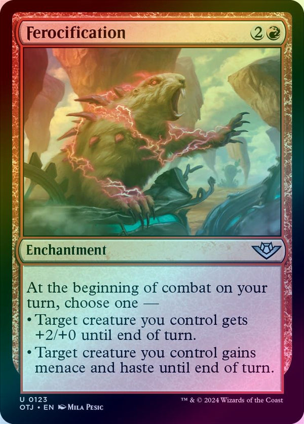 Ferocification (Foil) (OTJ)