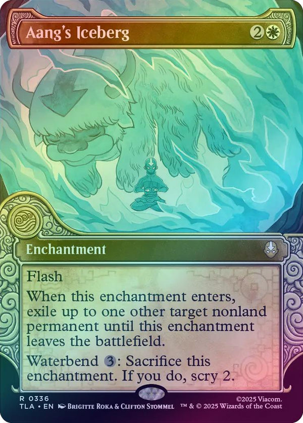Aang's Iceberg - Elemental Frame Showcase (Foil) (TLA)