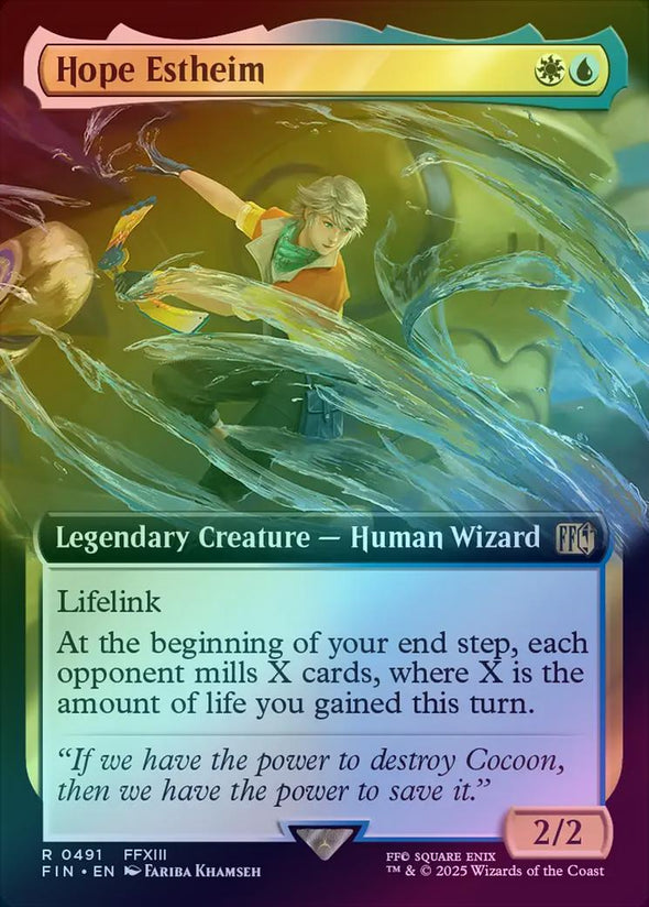 Hope Estheim - Extended Art (Foil) (FIN)