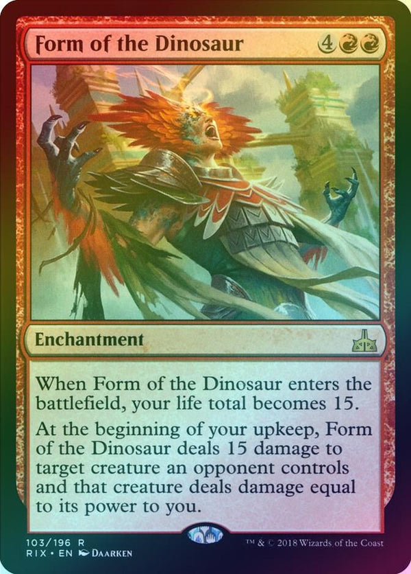 Form of the Dinosaur (Foil) (RIX)