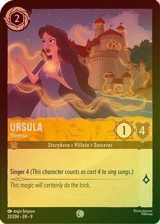 Ursula (Vanessa) (Fabled Reprint) - 22/204 - Common (Foil)