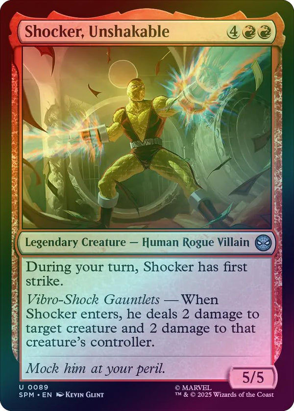 Shocker, Unshakable (Foil) (SPM)