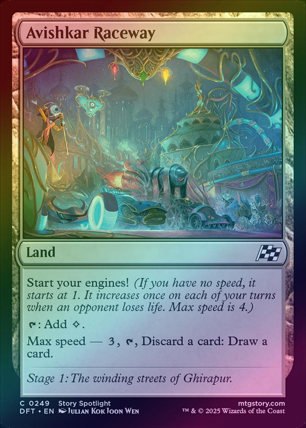 Avishkar Raceway (Foil) (DFT)