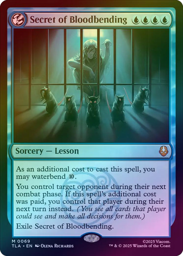 Secret of Bloodbending (Foil) (TLA)