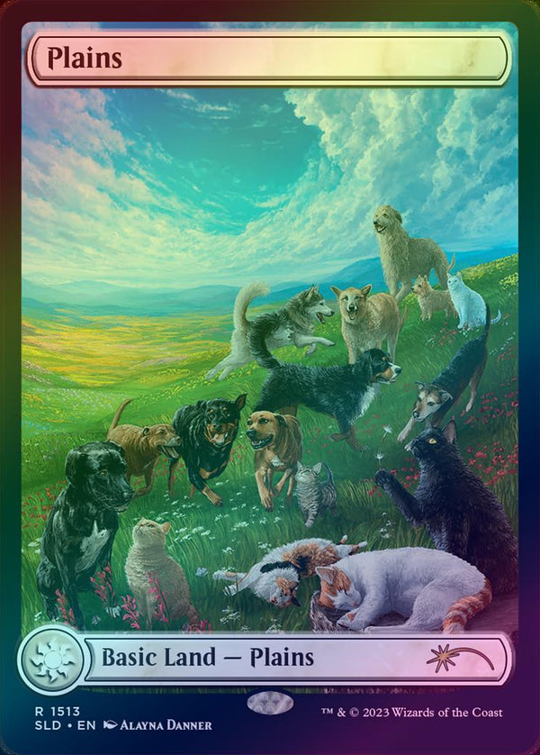 Plains (1513) - Full Art (Foil) (SLD)