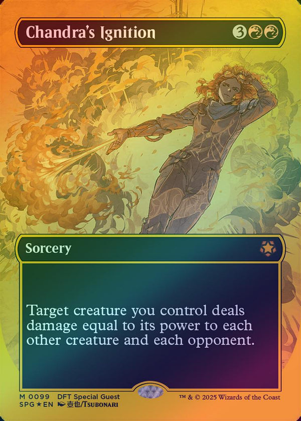 Chandra's Ignition - Borderless (First-Place Foil) (SPG)