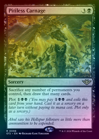 Pitiless Carnage - Promo Pack (Foil) (POTJ)