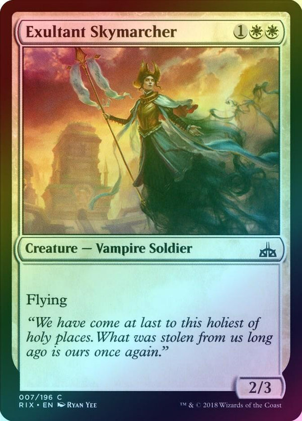 Exultant Skymarcher (Foil) (RIX)