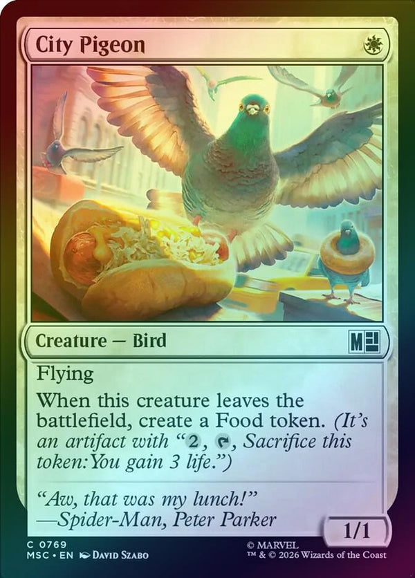 City Pigeon (Foil) (MSC)