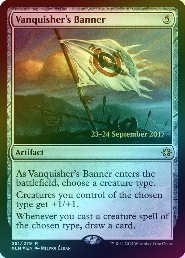 Vanquisher's Banner - Prerelease Promo (Foil) (PXLN)