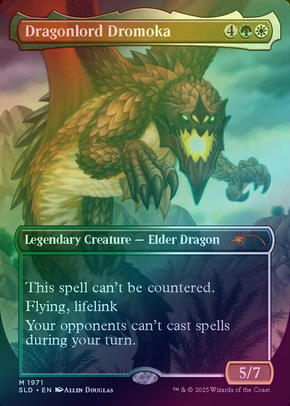 Dragonlord Dromoka - They Grow Up So Fast (Rainbow Foil) (SLD)