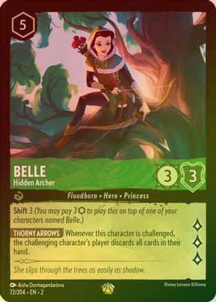 Belle (Hidden Archer) - 72/204 - Legendary (Foil)