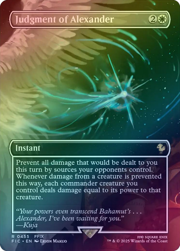 Judgment of Alexander - Borderless (Foil) (FIC)