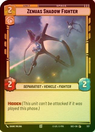 Zenuas Shadow Fighter (Foil) - 727 - Common (Foil)