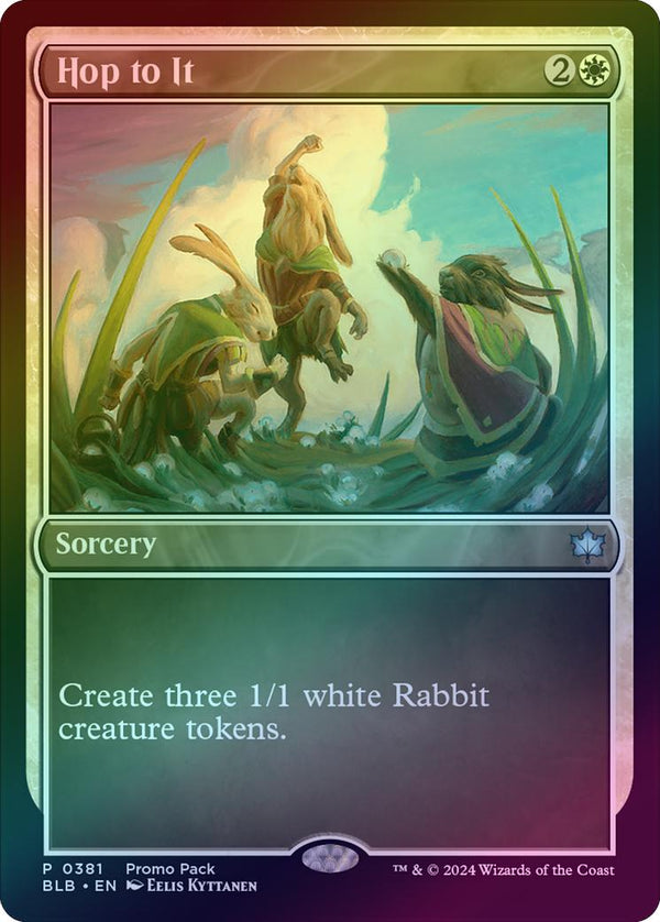 Hop to It - Dark Frame Promo Pack (Foil) (BLB)