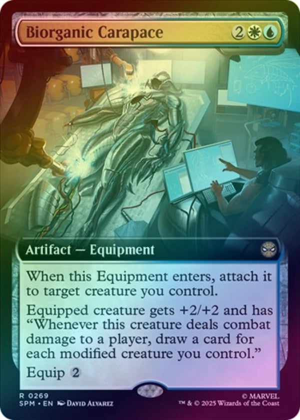 Biorganic Carapace - Extended Art (Foil) (SPM)