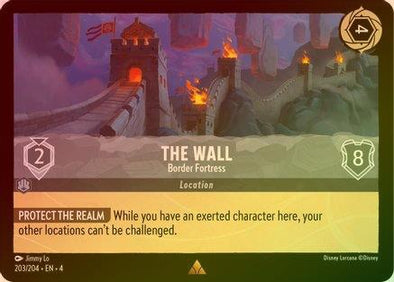 The Wall (Border Fortress) - 203/204 - Rare (Foil)